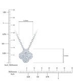 0.50ctw Round Brilliant Cut Diamond Pendant 18ct White Gold