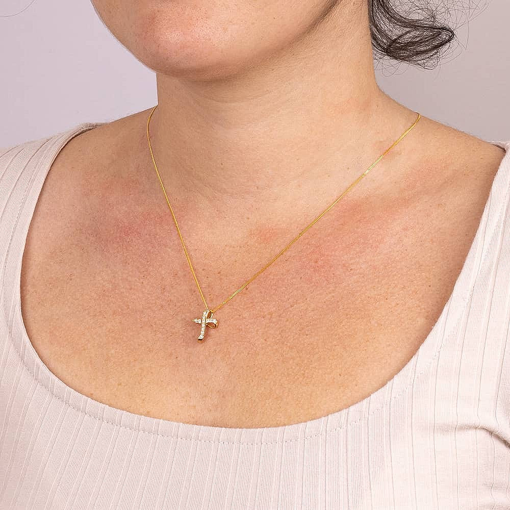 PIA Jewellery Have Faith Gold Pendant