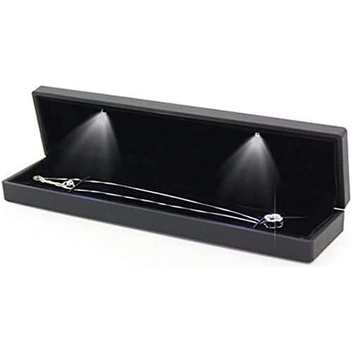 LED Light Bracelet, Necklace Gift Box