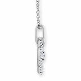 0.38ctw Round Brilliant Cut Diamond Pendant 18ct White Gold