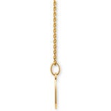 14ct Yellow Gold Disc Pendant