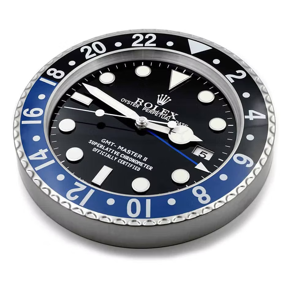 Rolex Gmt Master 2 Batman Wall Clock