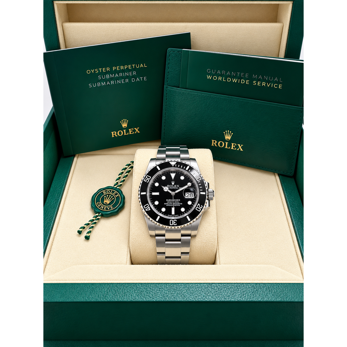 Rolex Submariner Date Black 126610LN 41mm 04/2026 Full Set Immaculate