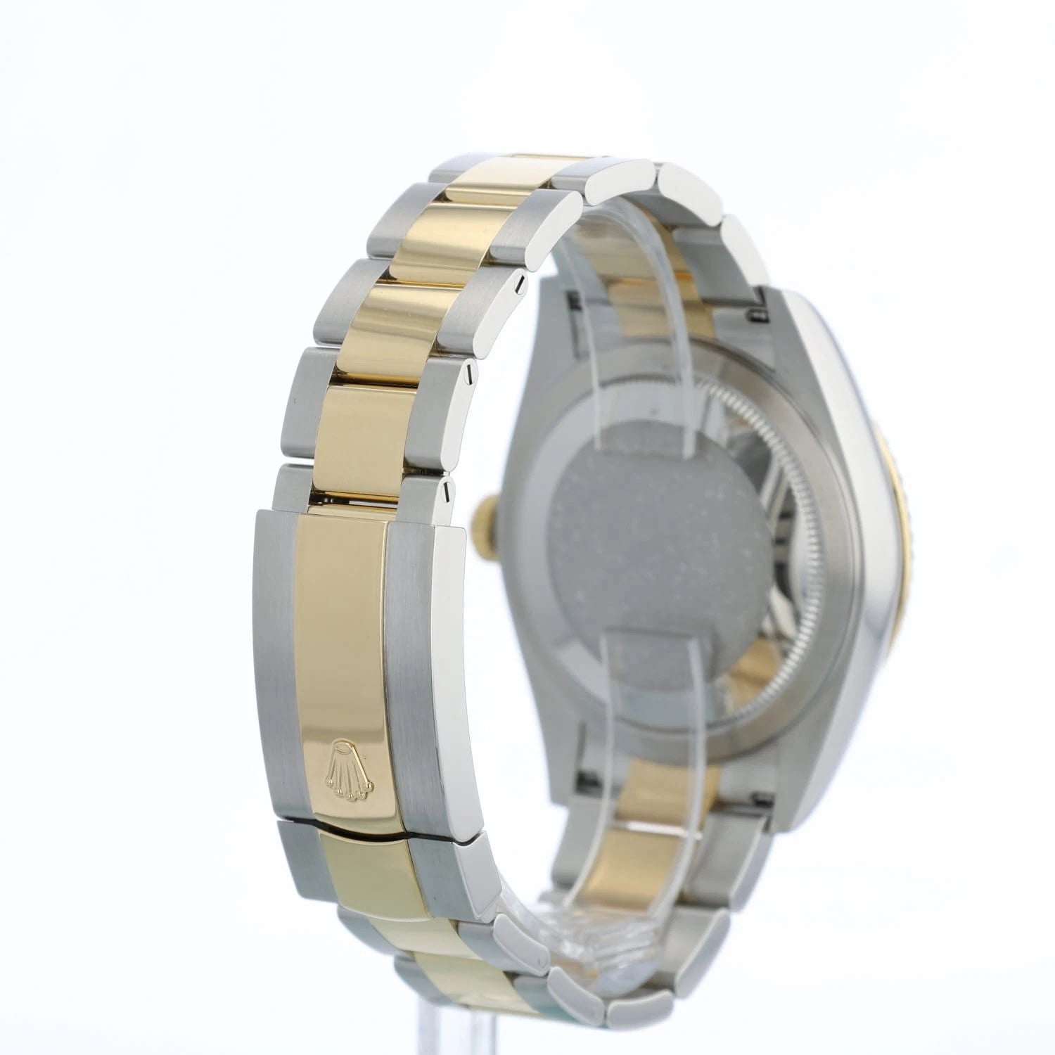 2022 Rolex Sky Dweller 326933 42 mm White Dial Gold Bi-Metal Oyster Box No Papers