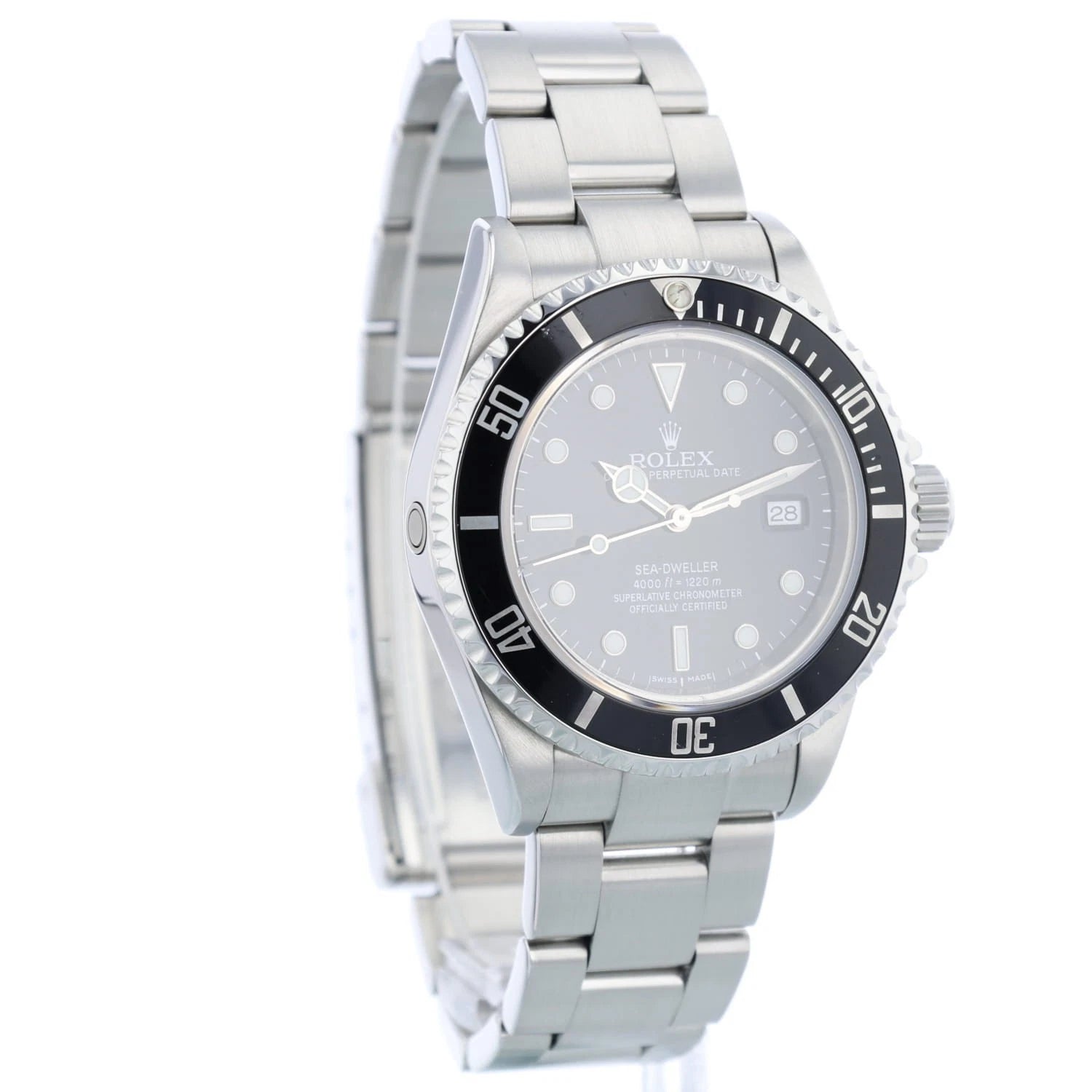 Rolex Sea Dweller 16600 40 mm Black Dial Stainless Steel 2008 Box & Papers