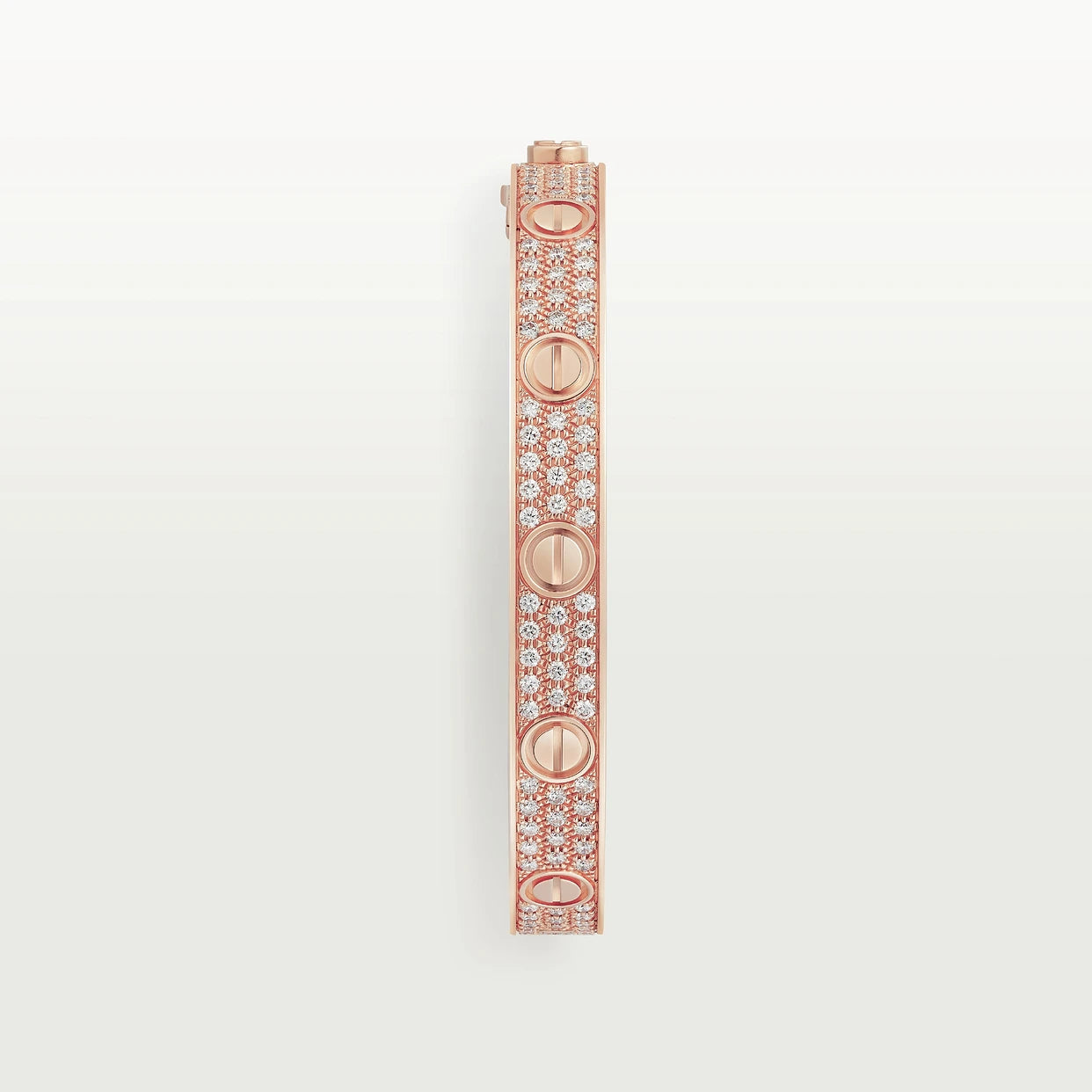 2022 Cartier Love Bracelet Diamond Paved Size 18