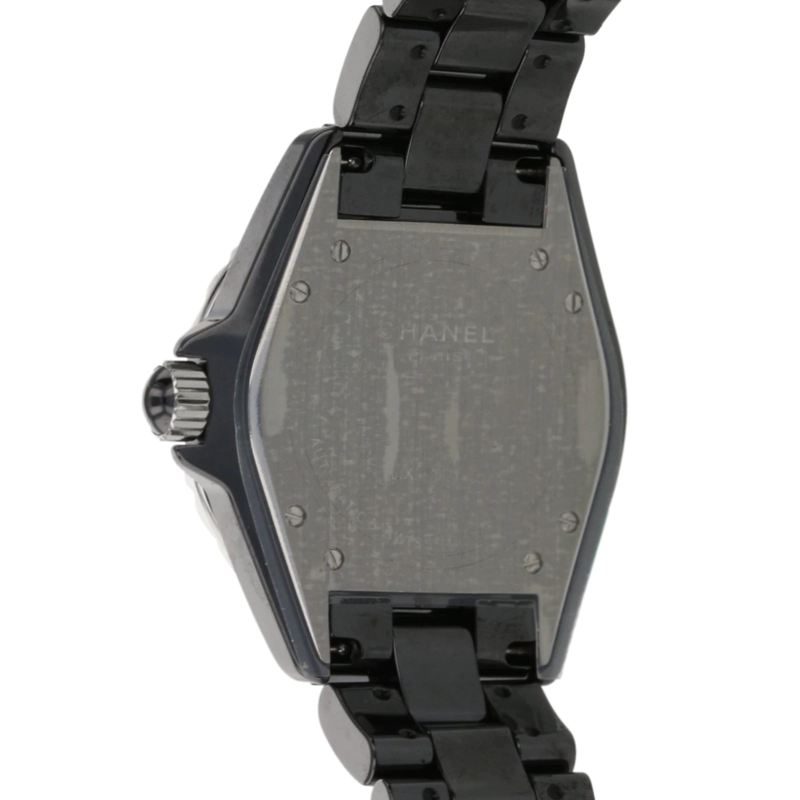 Chanel J12 Black Ceramic Ladies Watch H0950 2010 Box & Papers