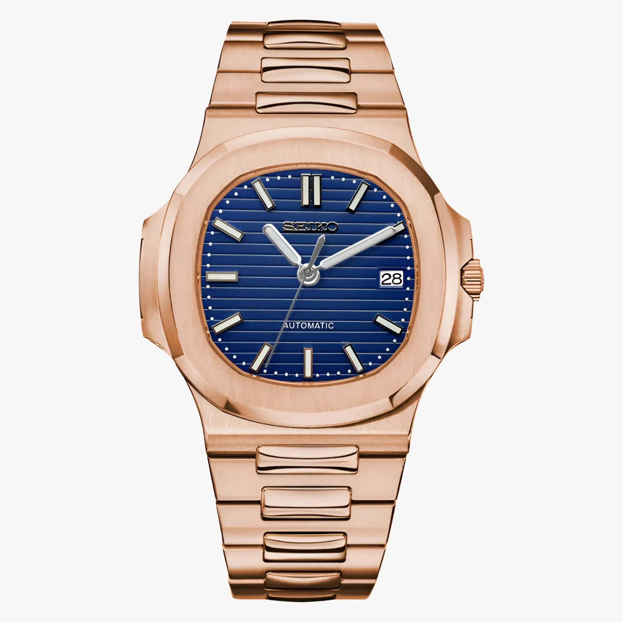 Nautiko | Rose Gold Royal Blue