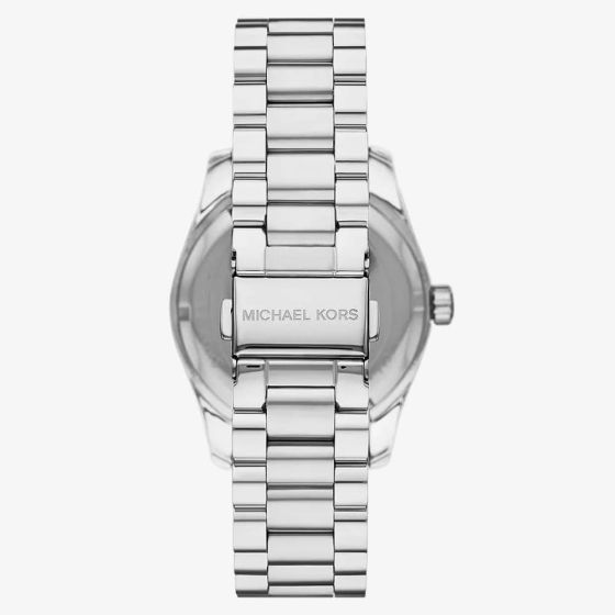 Michael Kors Lexington Silver Mother Of Pearl Watch