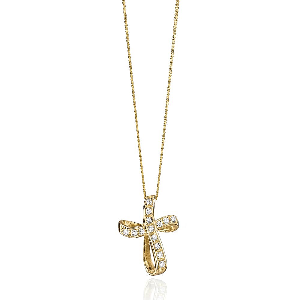 PIA Jewellery Have Faith Gold Pendant