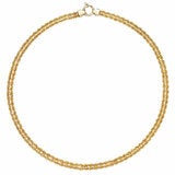 14ct Yellow Gold Double Rope Necklace