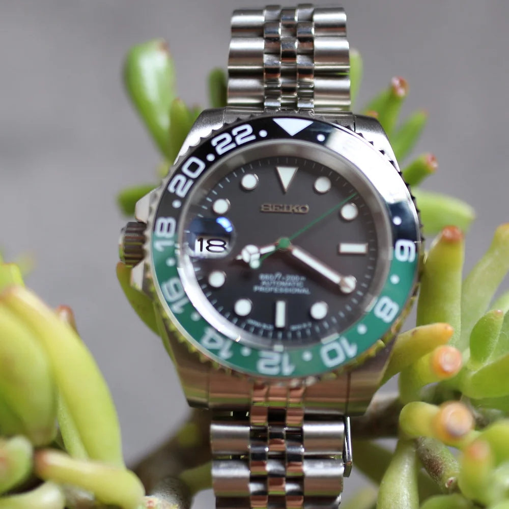 40mm Steel 'Sprite' - Custom Seiko NH35 Automatic Movement Watch