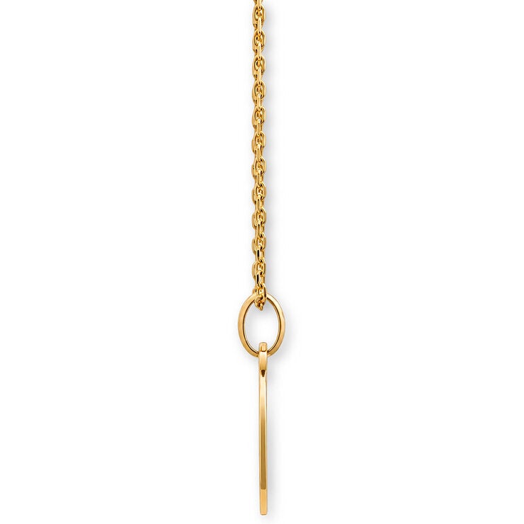 14ct Yellow Gold Disc Pendant