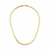 14ct Yellow Gold Herringbone Necklace
