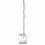 0.30ct Round Brilliant Cut Diamond Solitaire Pendant 14ct White Gold