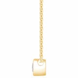 0.30ct Round Brilliant Cut Diamond Solitaire Pendant 14ct Yellow Gold