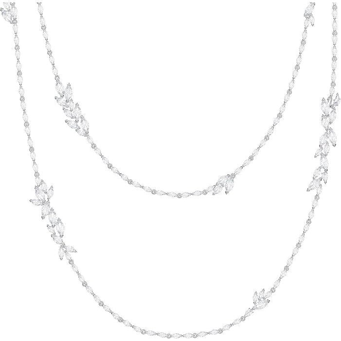 Swarovski Women Stainless Steel Sautoir Necklace