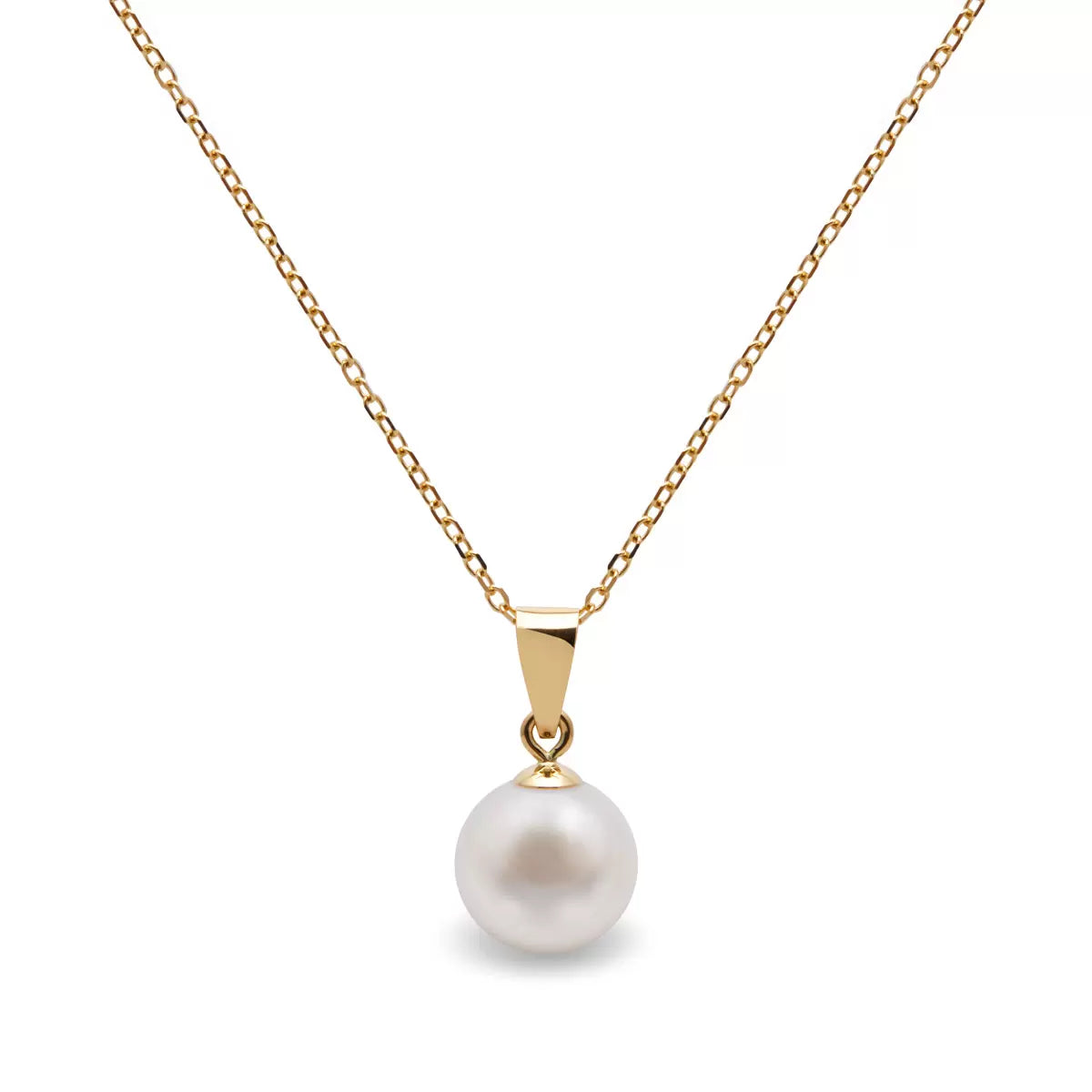 7.5mm Akoya Pearl Pendant, 18ct Yellow Gold