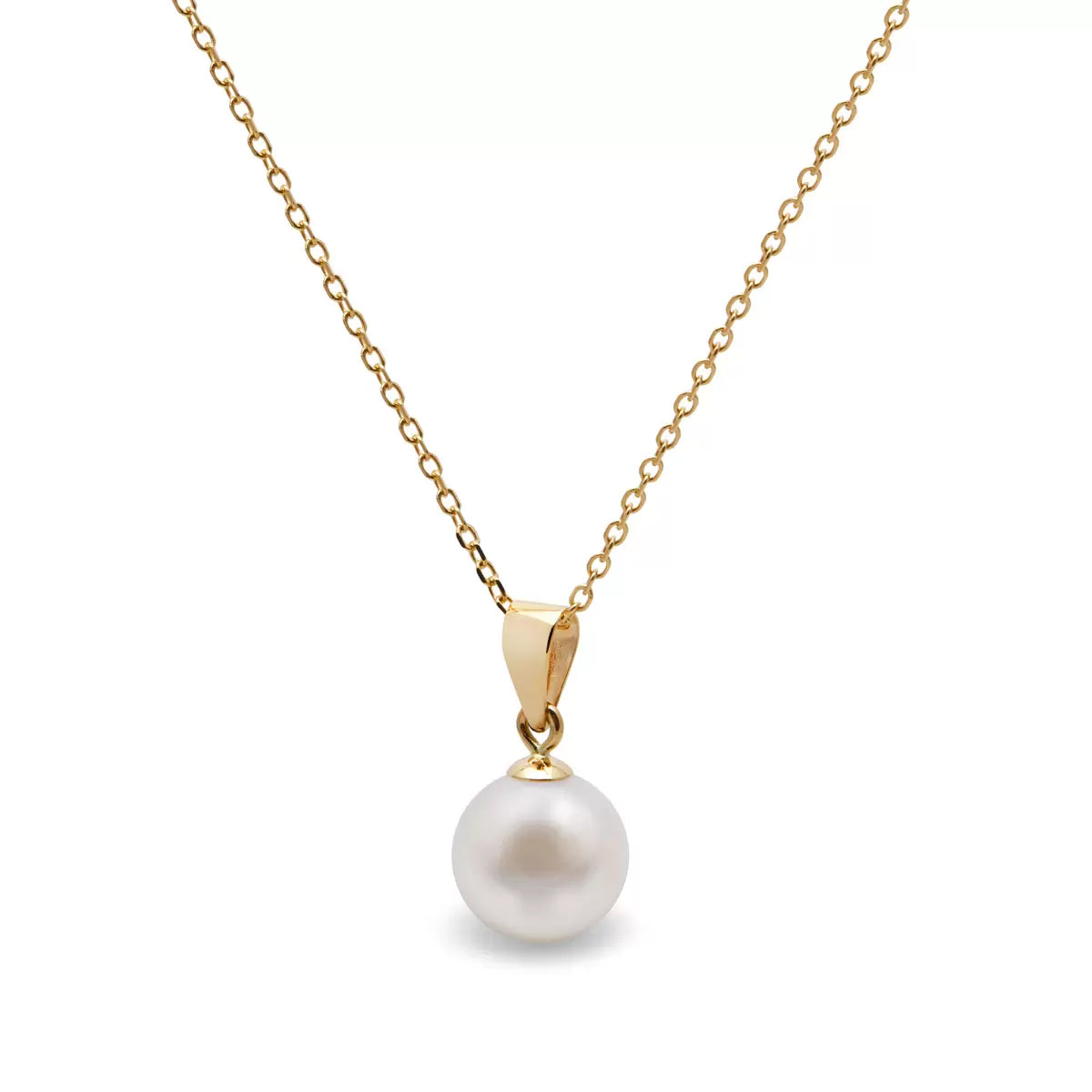 7.5mm Akoya Pearl Pendant, 18ct Yellow Gold