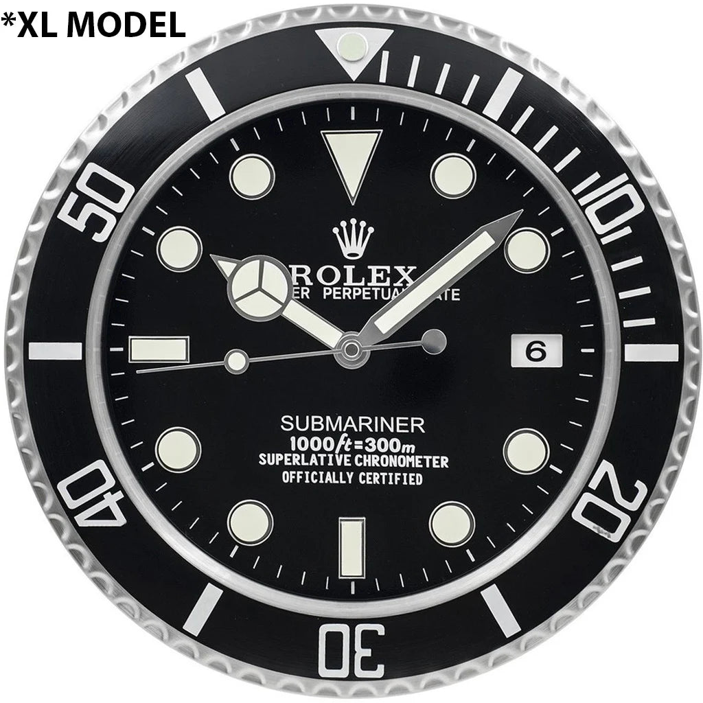 Rolex Inspired Wall Clock Submariner XL