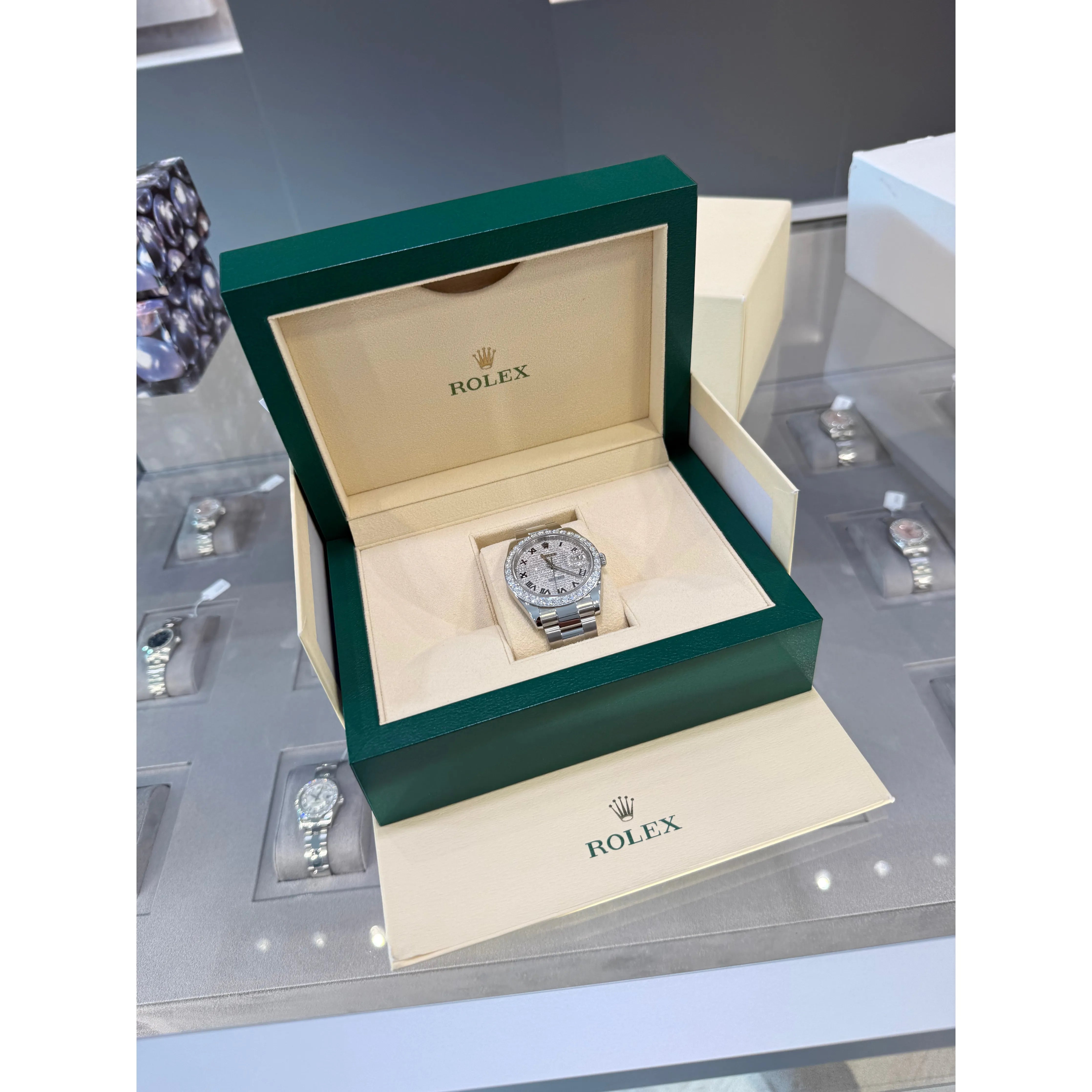 2021 Rolex Datejust 41mm 126300 Buss Down Box & Papers