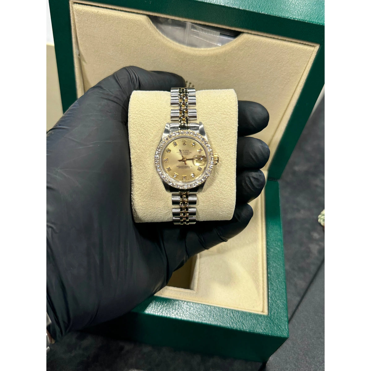 Rolex 6917 Datejust 26mm Bi Metal Diamond Bezel & Face