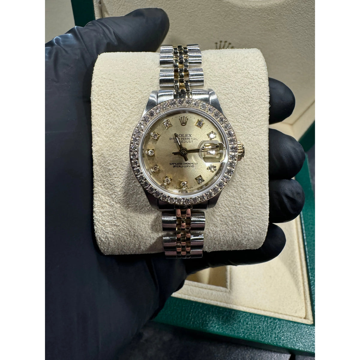 Rolex 6917 Datejust 26mm Bi Metal Diamond Bezel & Face