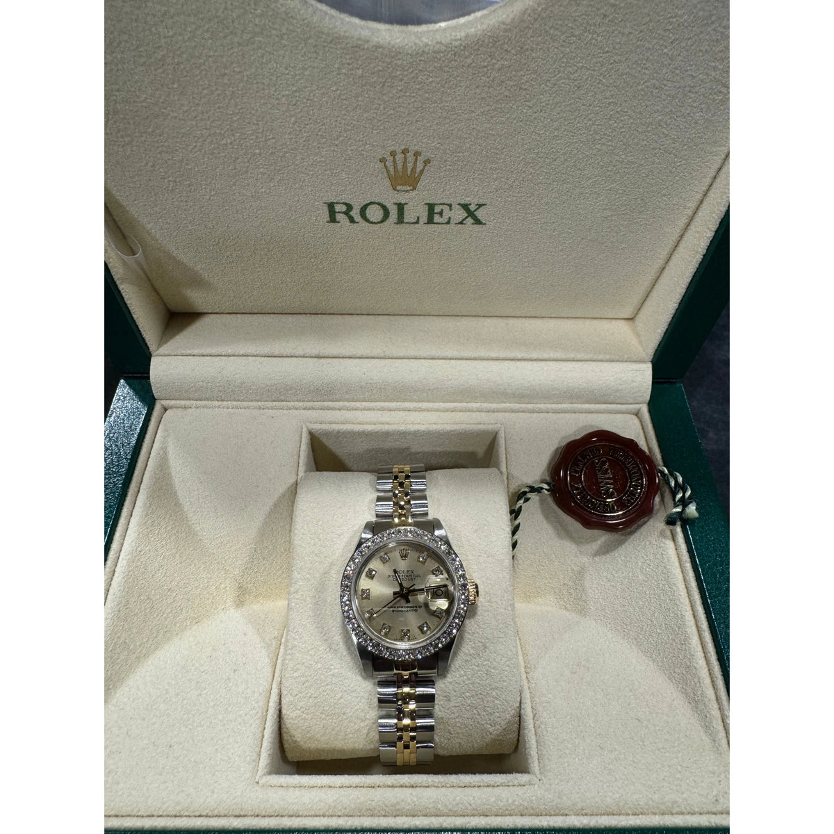 Rolex 6917 Datejust 26mm Bi Metal Diamond Bezel & Face