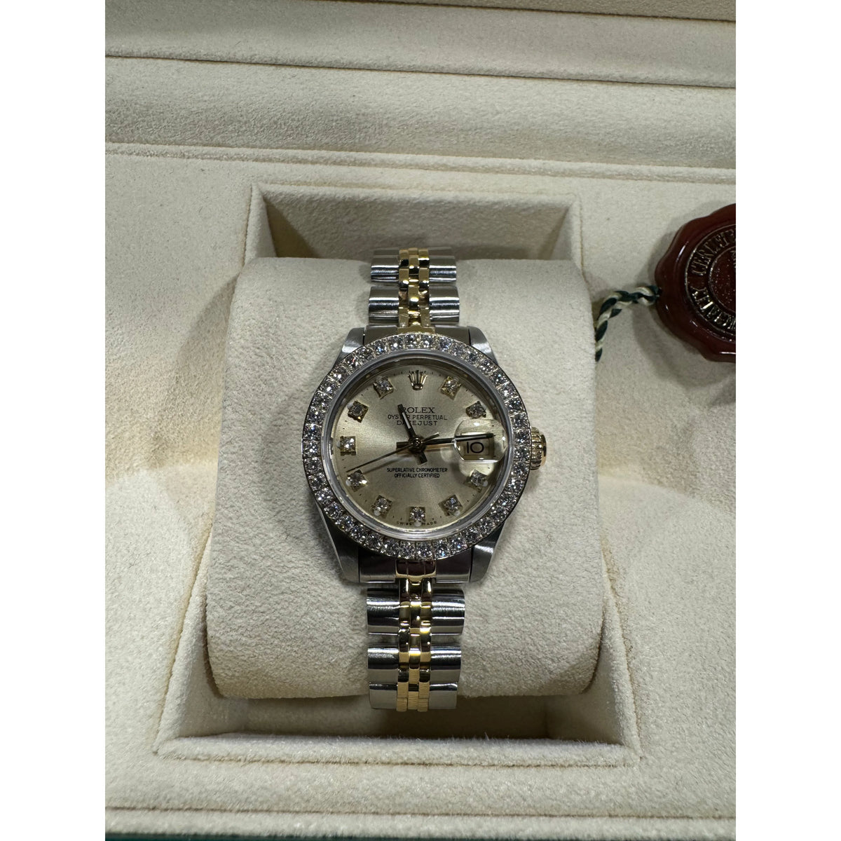 Rolex 6917 Datejust 26mm Bi Metal Diamond Bezel & Face