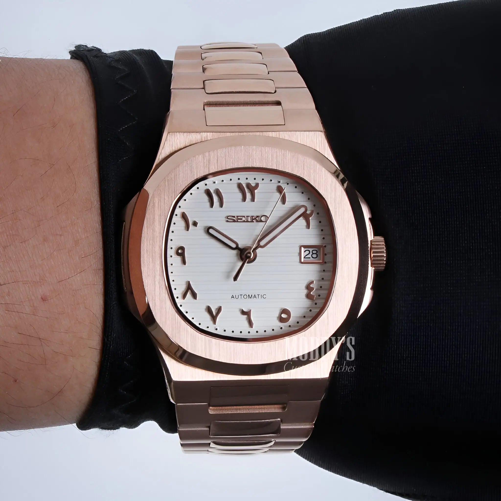 Nautiko | Arabic Rose Gold - White