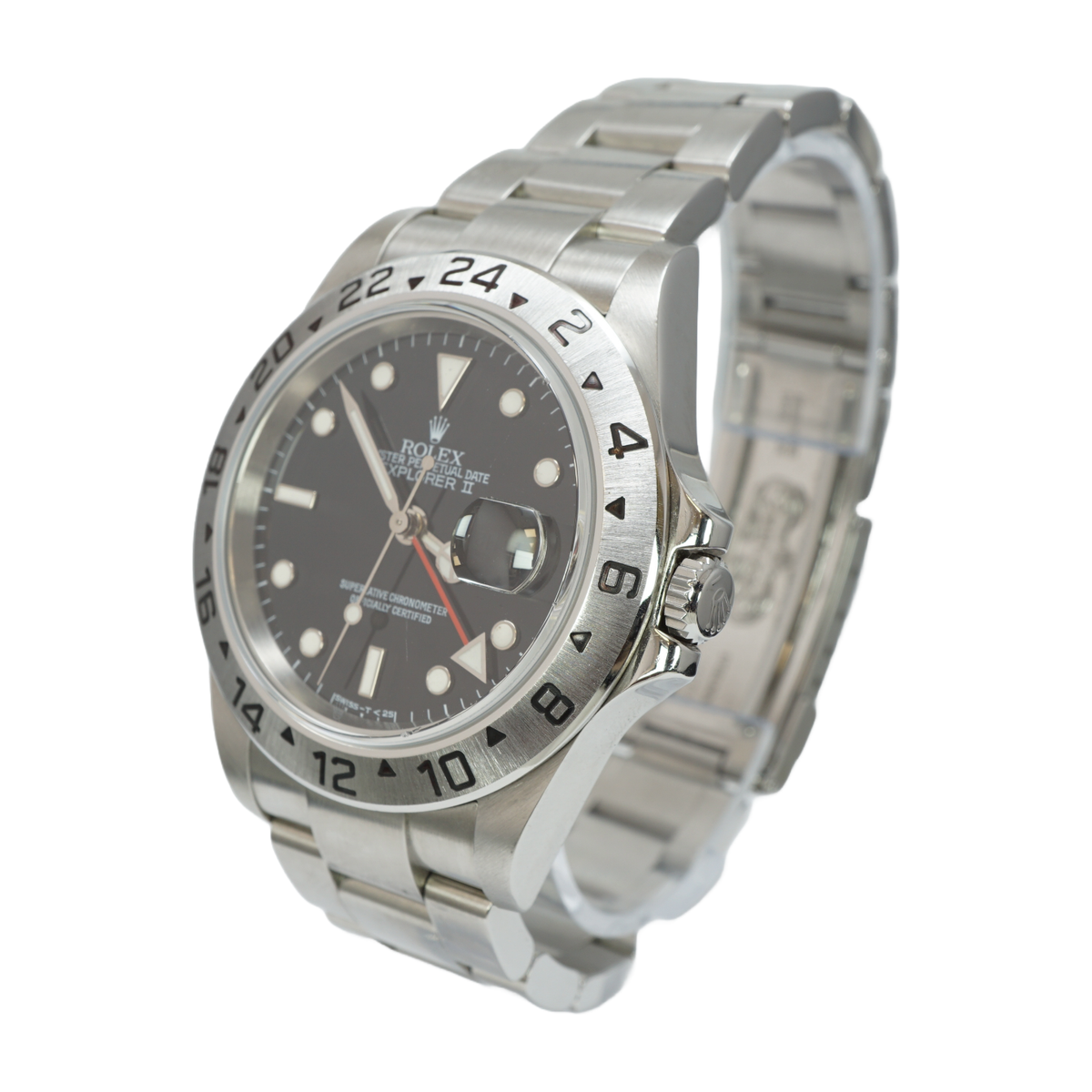 2007 Rolex Explorer II Black Dial 16570 Box & Papers