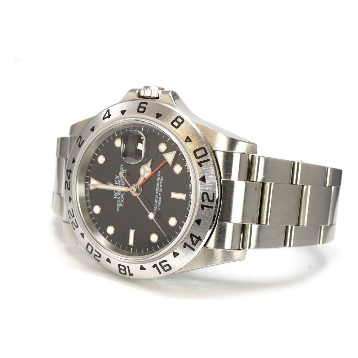 2007 Rolex Explorer II Black Dial 16570 Box & Papers