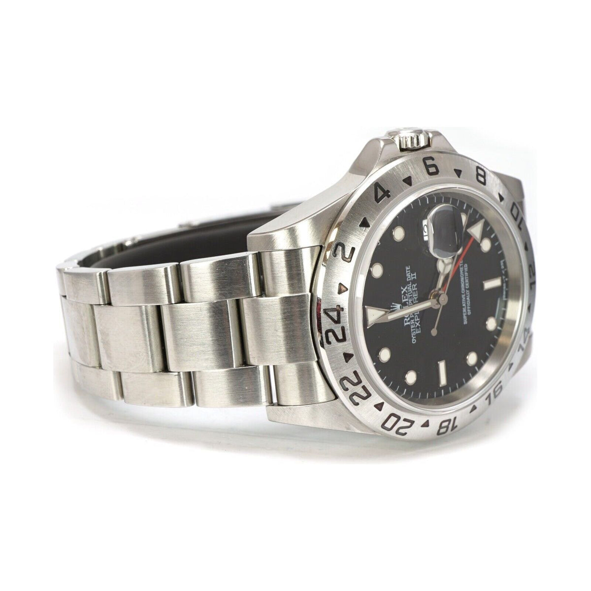 2007 Rolex Explorer II Black Dial 16570 Box & Papers