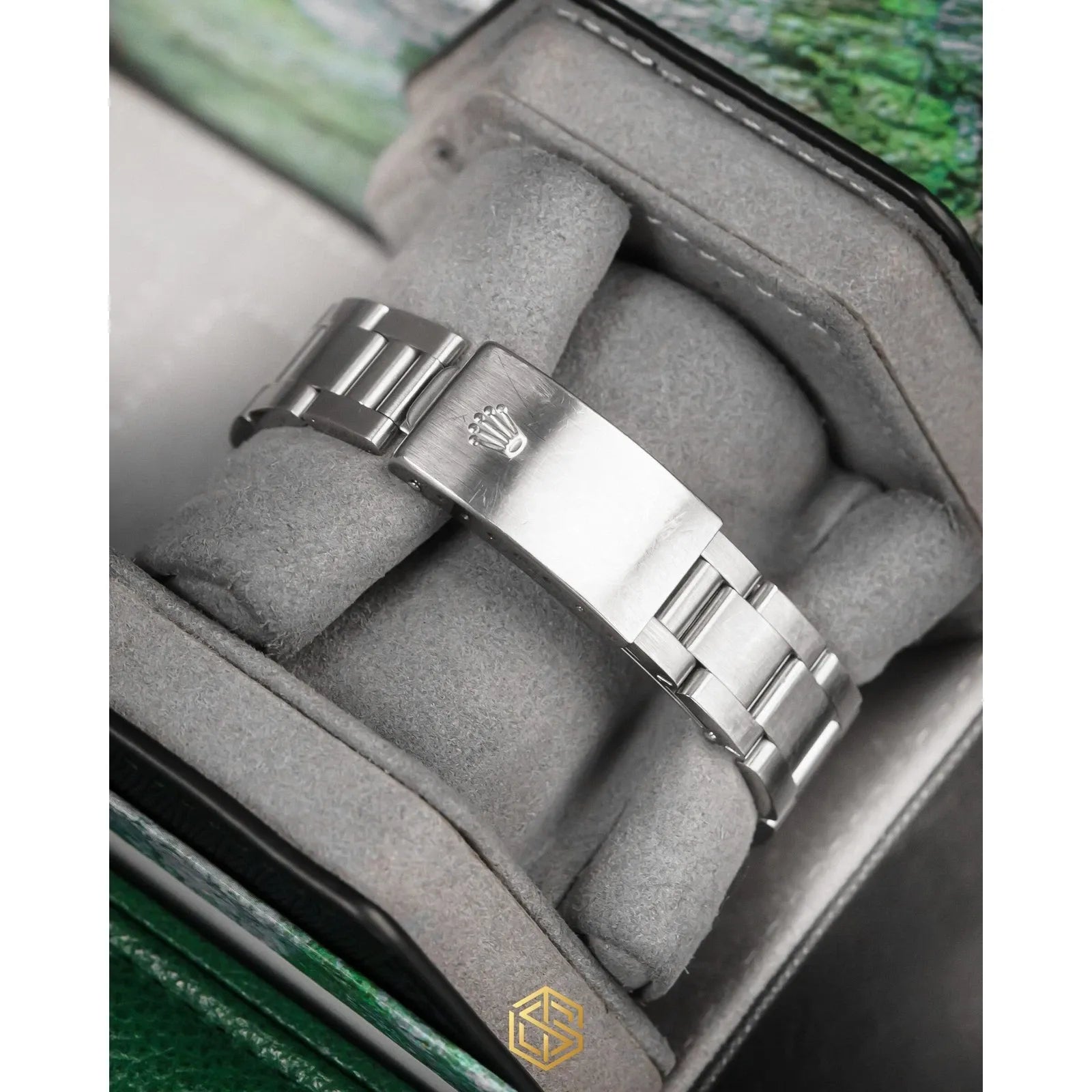 Rolex 14000 Air-King Precision Black Dial 34mm 1995 Full Set Watch