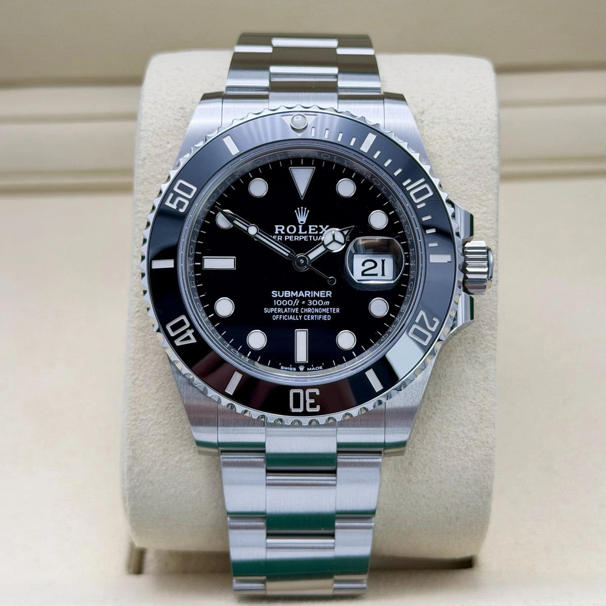Rolex Submariner Date Black 126610LN 41mm 04/2026 Full Set Immaculate