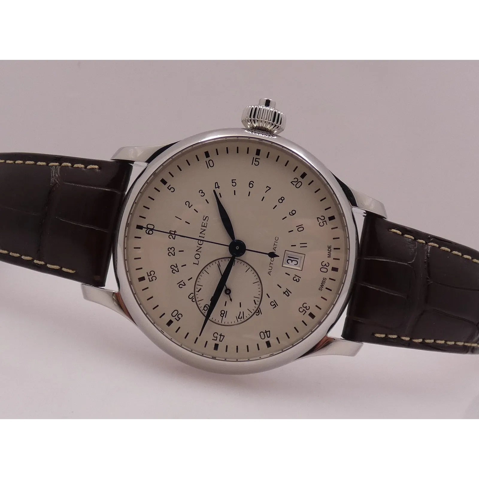 Longines Heritage Twenty-Four Hours Single Push Piece Chrono L2.797.4
