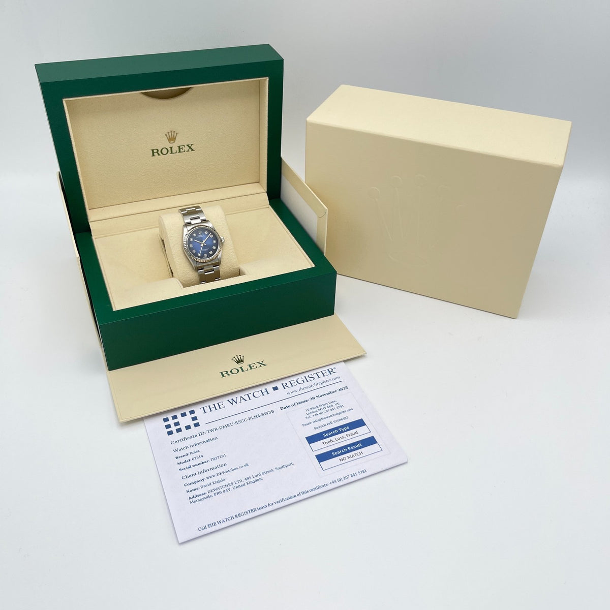Rolex 67514 Oyster Perpetual Women's Automatic Watch