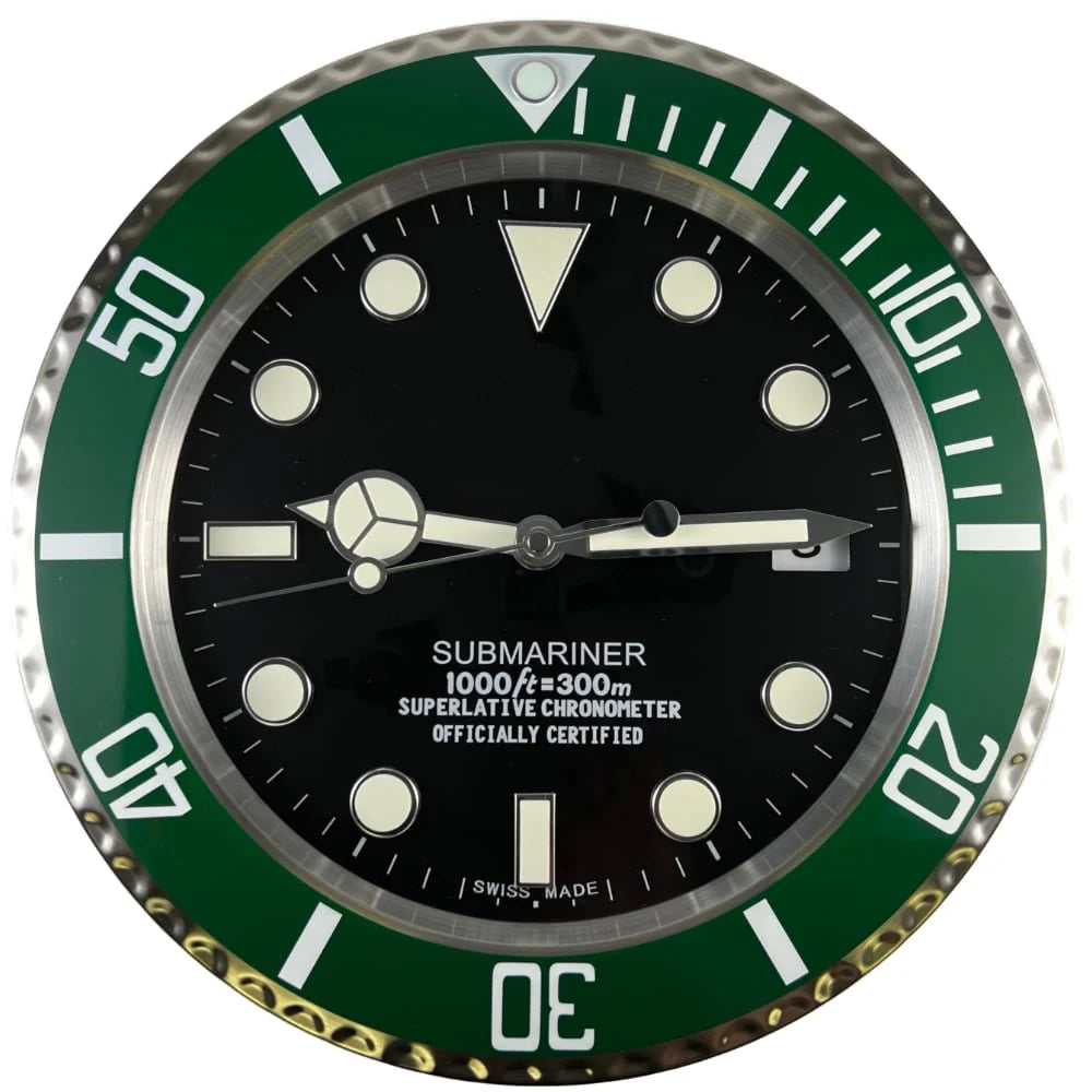 Rolex Submariner Starbucks Wall Clock